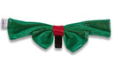 Kazoo Christmas Bow Ties Green Medium