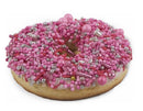 Barney's Barkery Dog Donut Biscuit - Pink