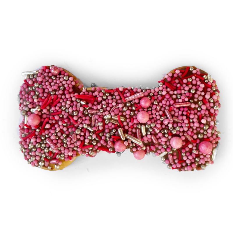 Barney's Barkery Dog Bone Biscuit - Pink