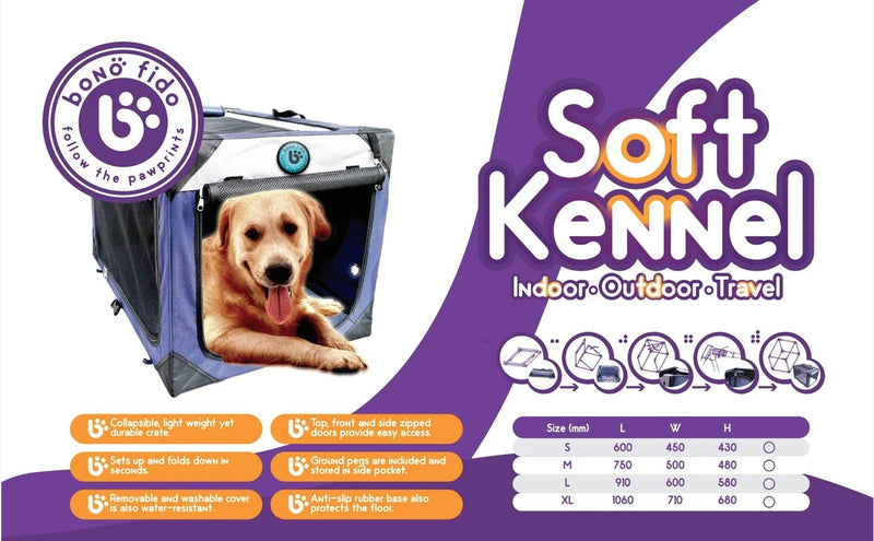 Bono Fido Soft Kennel Medium 