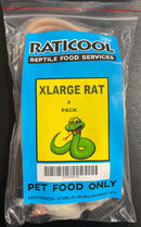 Raticool Reptile Food Frozen Xl Rats 2 Pack (local Pick Up Only)