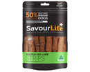 Savour Life Dog Treats Lamb Strips 165g