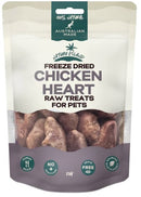 Nature Island Freeze Dried Chicken Heart Treats For Pets 80g