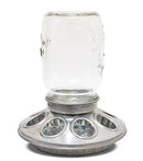 Bainbridge Chick Feeder Galvanised With Mason Jar 1kg