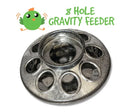 Bainbridge Chick Feeder Galvanised With Mason Jar 1kg