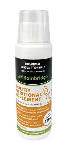 Bainbridge Poultry Nutritional Supplement 125ml