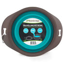 Bainbridge Travelling Collapsible Pet Bowl 1230ml Teal Green