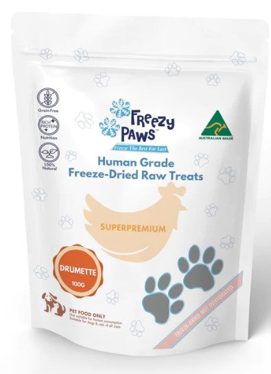 Freezy Paws Dog Treats Chicken Drumstick 100g