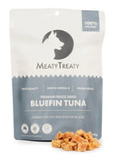 Meaty Treaty Freeze Dried Bluefin Tuna Dog Treats 100g