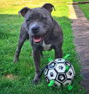 Happy Staffy Co Ronaldog Soccer Ball Dog Toy