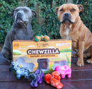 Happy Staffy Co Chewzilla Safari Adventure Collection Dog Toy