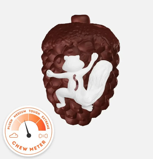 Happy Staffy Co Pinecone Slow Feeder Dog Toy