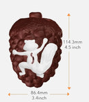 Happy Staffy Co Pinecone Slow Feeder Dog Toy