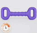 Happy Staffy Co Tommy Tug Handle Purple Dog Toy
