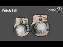 Blitz Dog Toy Rubber Fetch Ball Grey Medium