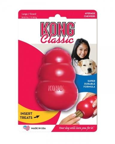 KONG CLASSIC RED DOG TOY LARGE