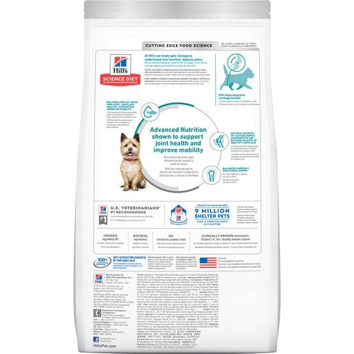 Hill's Science Diet Healthy Mobility Adult Dog Small Bites 1.81kg