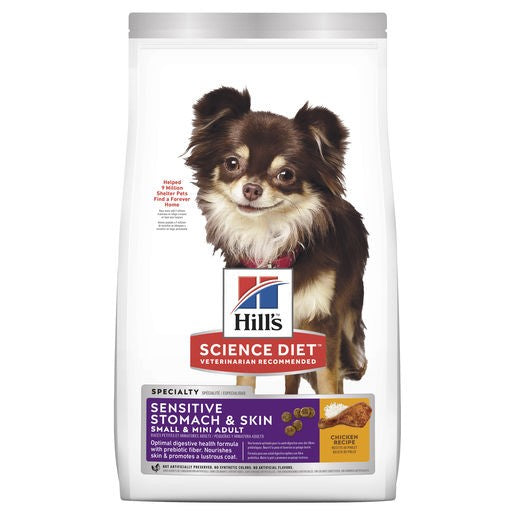 Hill's Science Diet Sensitive Skin & Stomach Adult Dog Mini 1.81kg