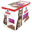 Hill's Science Diet Adult Cat Food Beef Pouches 12x85g