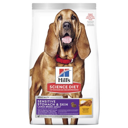 Hill's Science Diet Sensitive Skin & Stomach Adult Large Breed Dog 13.6kg