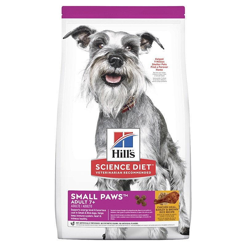 HILL'S SCIENCE DIET SMALL PAWS 7+ ADULT 7.3KG