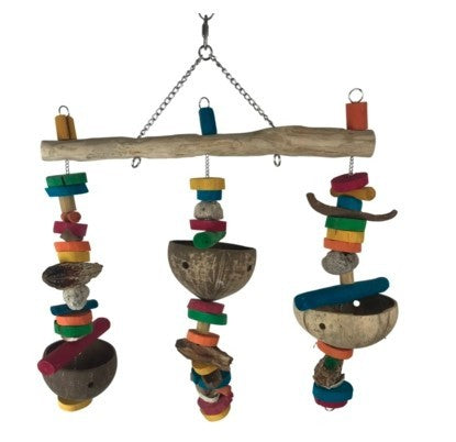 Nino's Java Bird Toys Hanging Forager