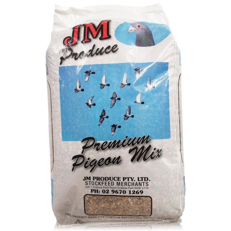 Jm Produce Pigeon Breeding Mix Heavy (dunn) 25kg * Store Pick Up Or Local Delivery Only *
