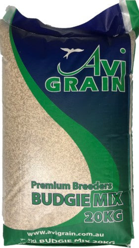 Avigrain Budgie Green Mix 20kg * Store Pick Up Or Local Delivery Only *