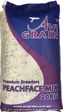 Avigrain Peachface Mix 20kg Bird Seed * Store Pick Up Or Local Delivery Only *