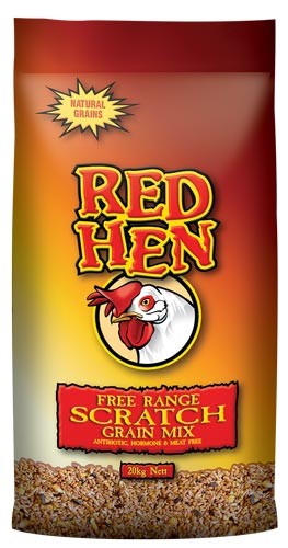 Red Hen Free Range Scratch Mix 20kg * Store Pick Up Or Local Delivery Only *
