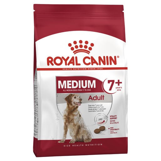 Royal Canin Medium Dog Food Adult 7+ 15kg