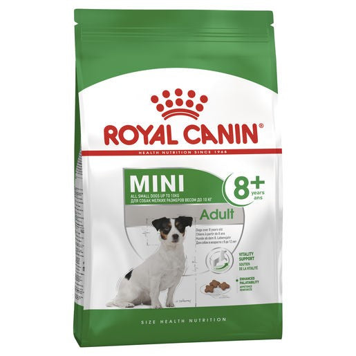 Royal Canin Mini Dog Food Adult 8+ 2kg
