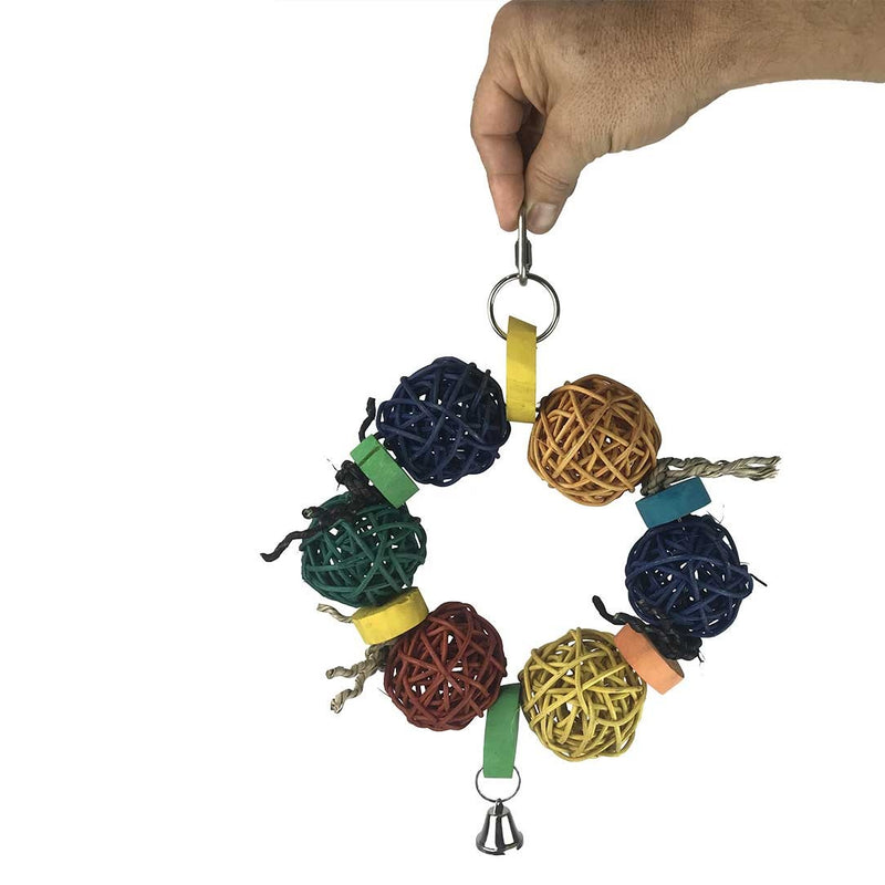 Nino's Java Bird Toys Mini Wreath