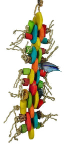 Nino's Java Bird Toys Caterpillar Large