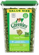 Greenies Feline Catnip Cat Treats Value Tub 277g