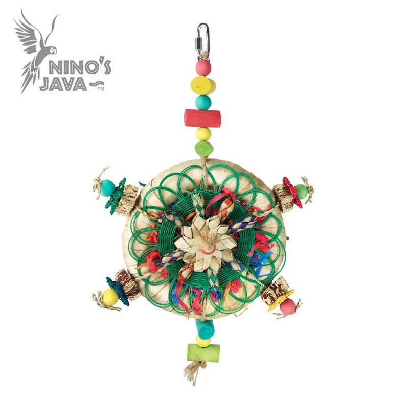 Nino's Java Bird Toys Pizza With The Lot