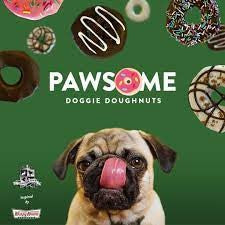 HUDS AND TOKE PAWSOME DOGGIE DOUGHNUTS INSPIRED BY KRISPY KREME 6PK