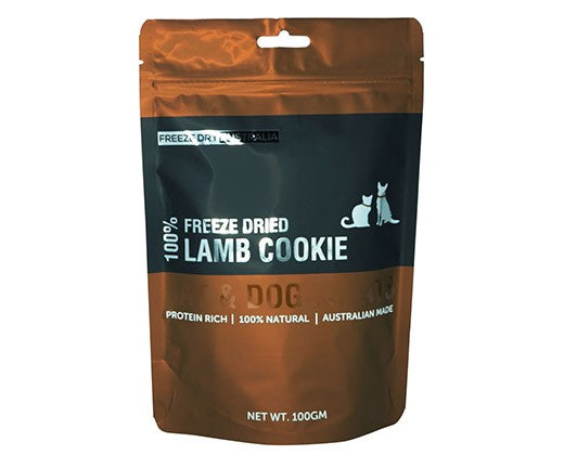 Freeze Dried Lamb Cookie 100g