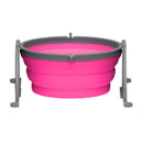 BELLA ROMA SILICONE TRAVEL BOWL LARGE PINK