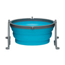 BELLA ROMA SILICONE TRAVEL BOWL LARGE BLUE