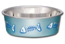 BELLA CAT BOWL X-SMALL FISH BLUE