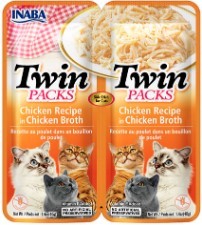 Inaba Cat Food Twin Packs Chicken In Broth 2 X 40g