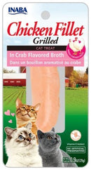 Inaba Cat Treat Chicken Fillet In Crab Broth 25g