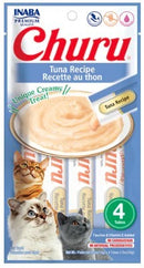 Inaba Cat Treat Churu Tuna 4 Pack 56g