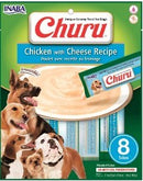 Inaba Dog Treat Churu Chicken With Cheese 8x20g Tubes 160g