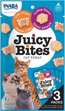 Inaba Cat Treat Juicy Bites Crab & Scallop 3 Pack 33.9g