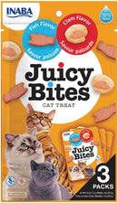 Inaba Cat Treat Juicy Bites Fish & Clam 3 Pack 33.9g