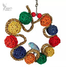 Nino's Java Bird Toys Willow Wreath