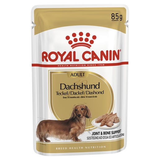 Royal Canin Wet Dog Food Dachshund Pouches 12 X 85g Pack