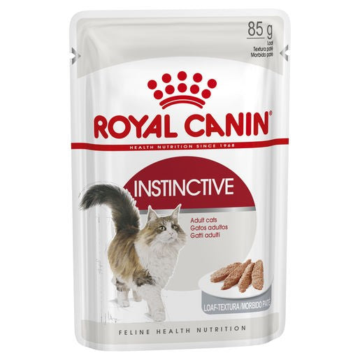 Royal Canin Wet Cat Food Adult Instinctive Loaf 12 X 85g
